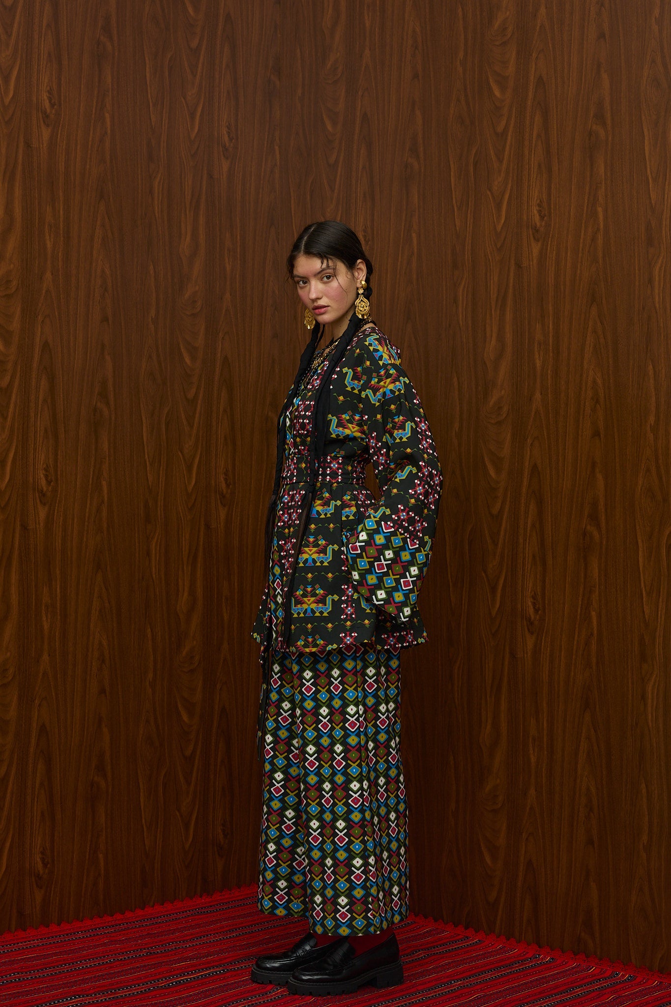 HRAMI KIMONO (ELENIA BLACK PRINT)