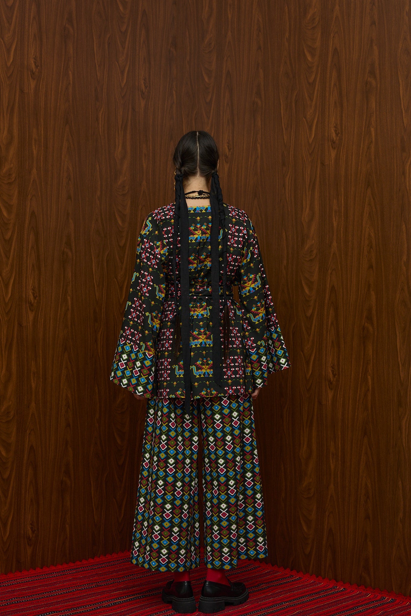 HRAMI KIMONO (ELENIA BLACK PRINT)