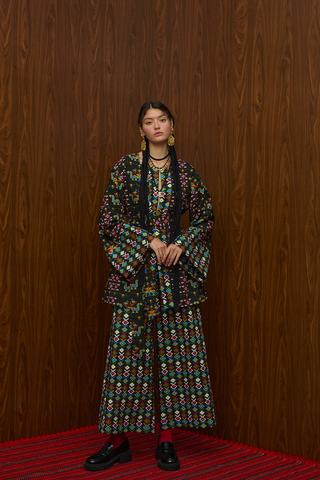 HRAMI KIMONO (ELENIA BLACK PRINT)