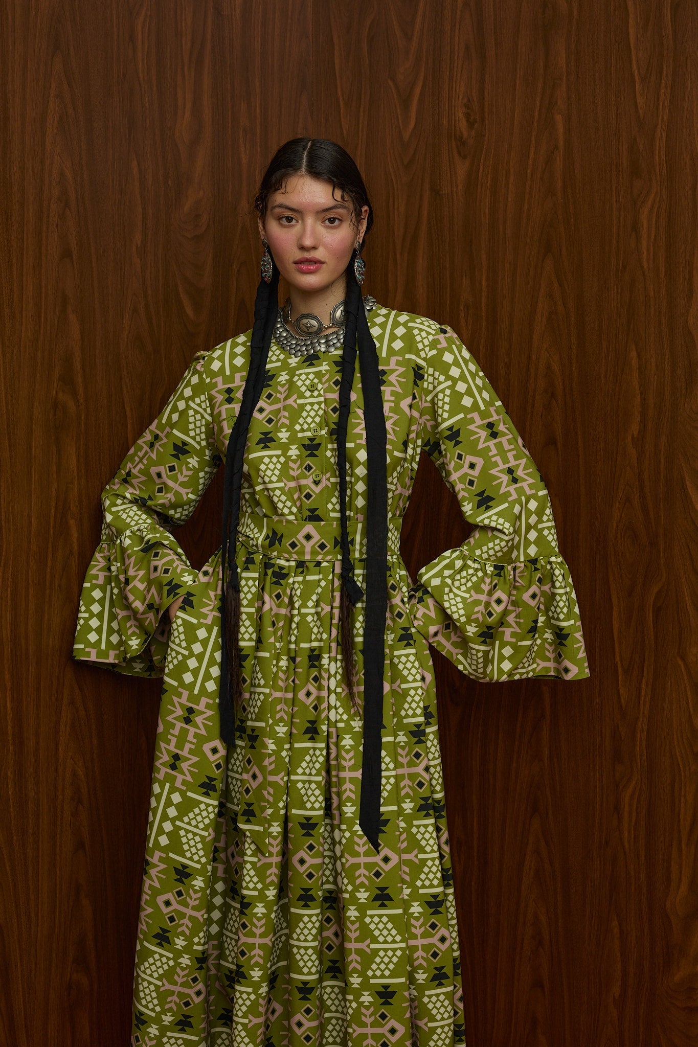 PATITHRA MAXI DRESS (MANA QU MIARLE PRINT)