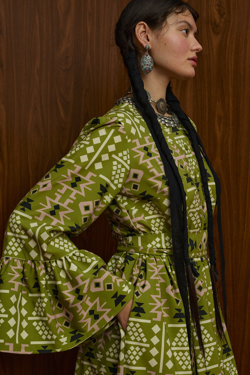 PATITHRA MAXI DRESS (MANA QU MIARLE PRINT)