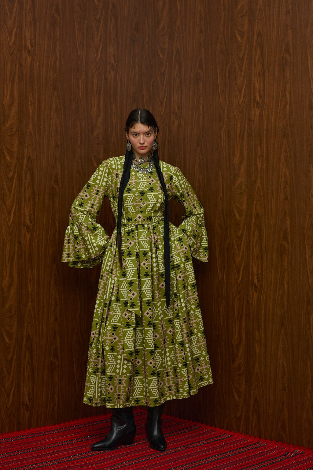 PATITHRA MAXI DRESS (MANA QU MIARLE PRINT)