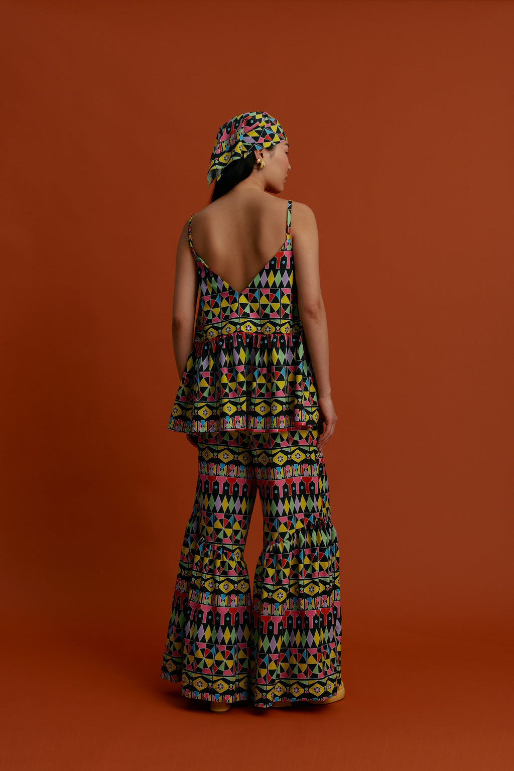 LAGADA Top (Pyrgousika Multi Black)