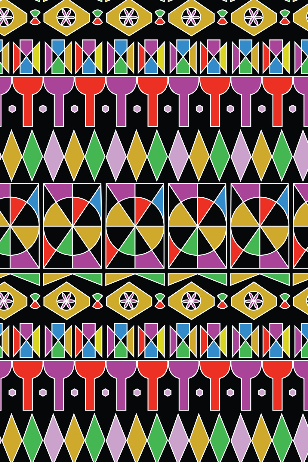 LAGADA Top (Pyrgousika Multi Black)