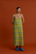 MARKELLA Maxi Dress (Pyrgousika Multi Green)