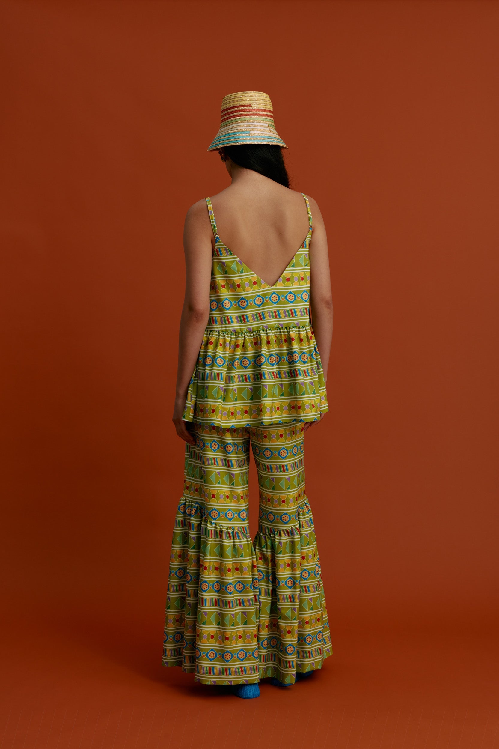 ANAVATOS Pants (Pyrgousika Multi Green)