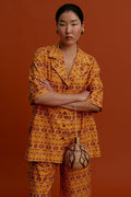 MASTICHOCHORI Shirt (Pyrgousika brown/orange)