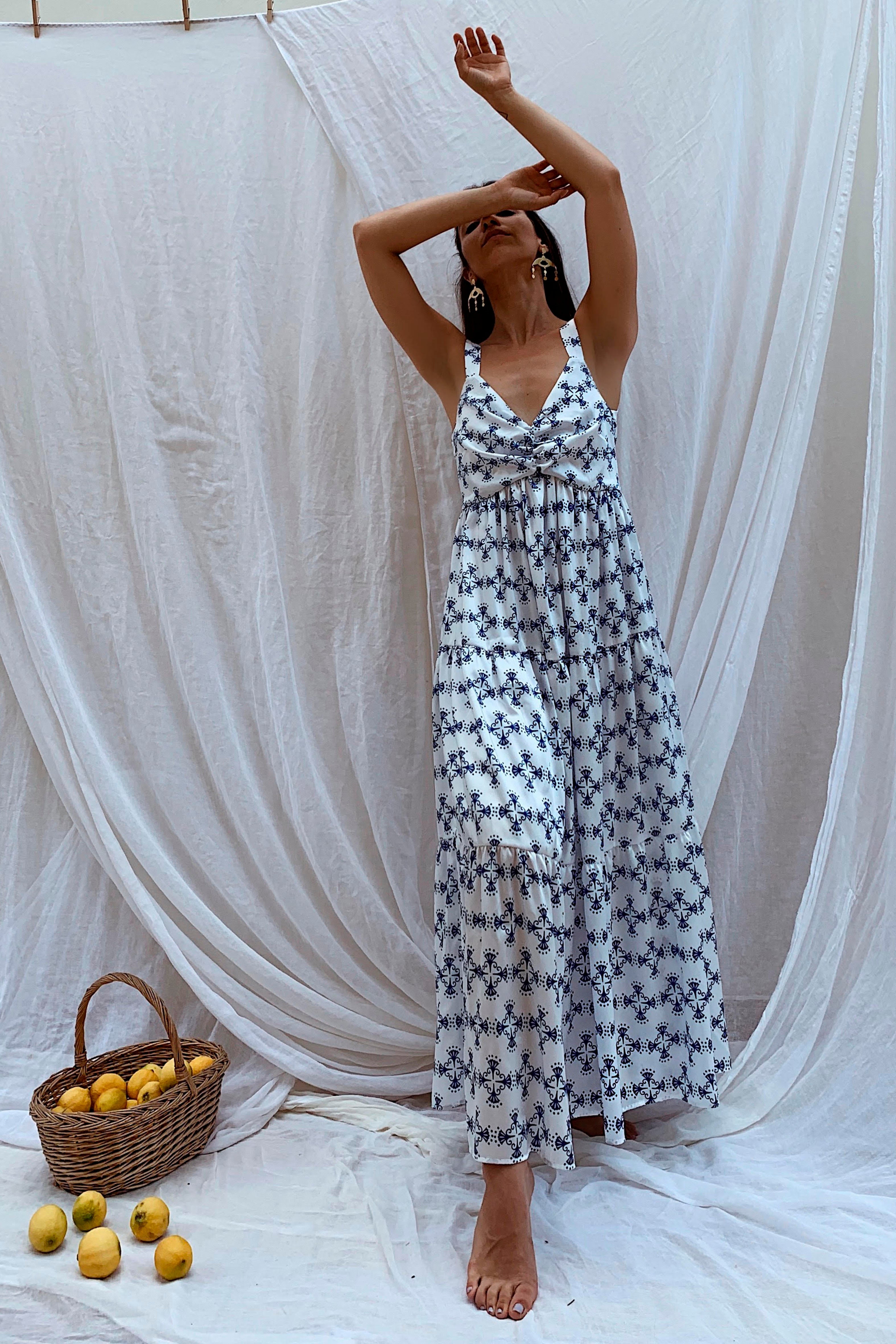 White Krinon Dress