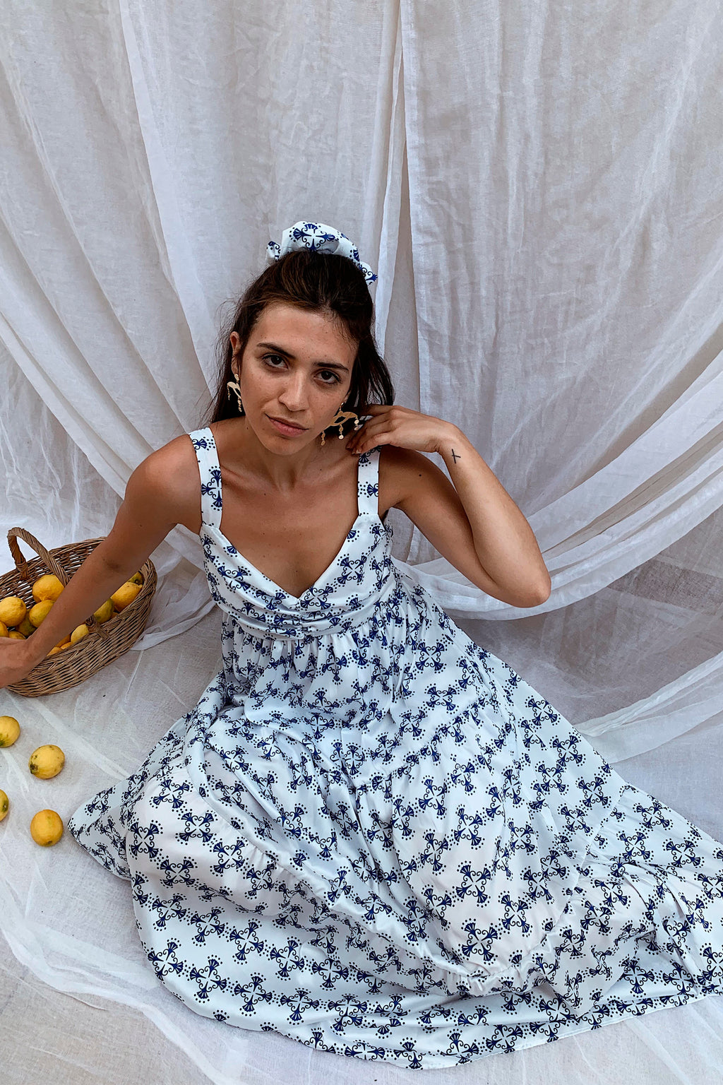 White Krinon Dress