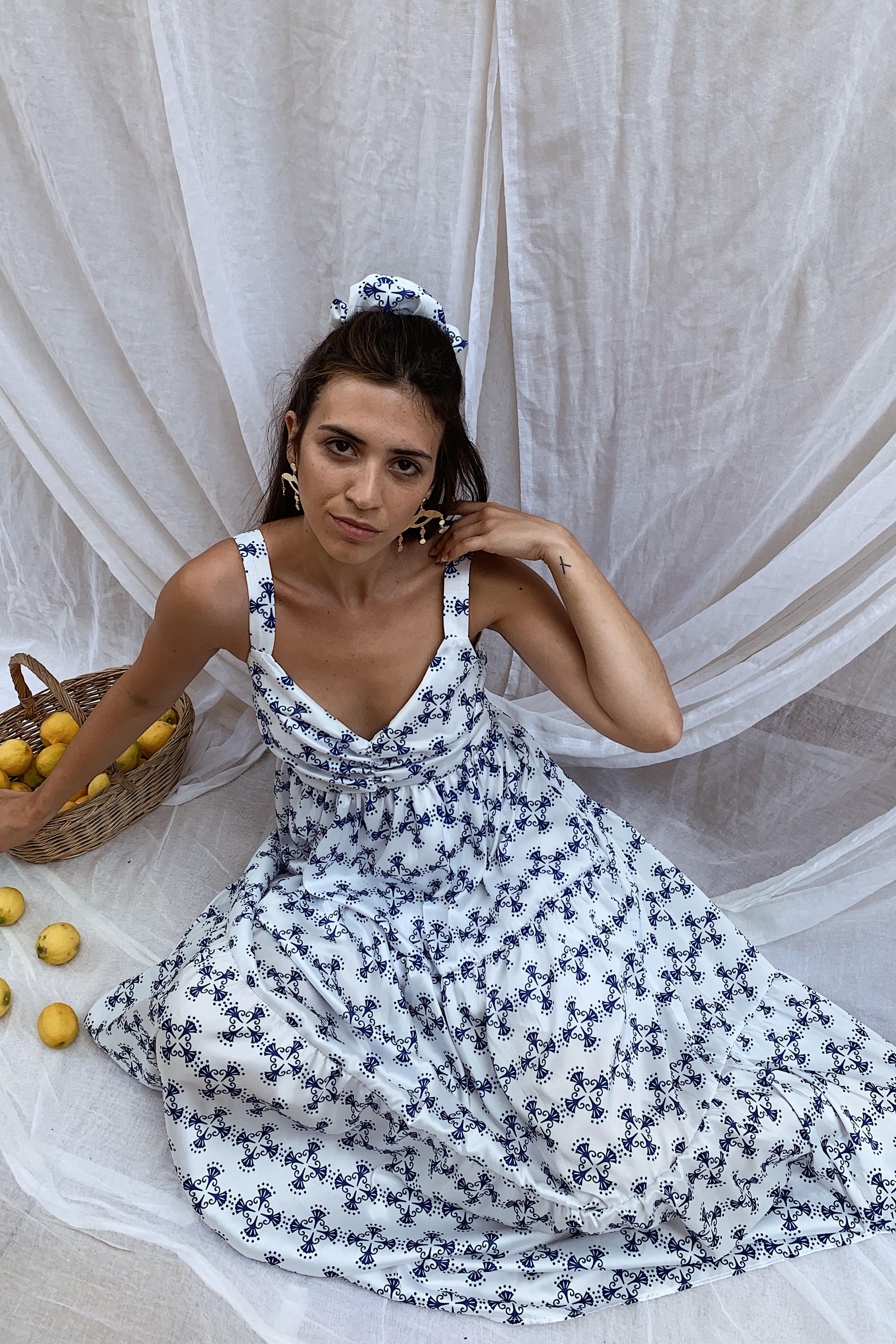 White Krinon Dress