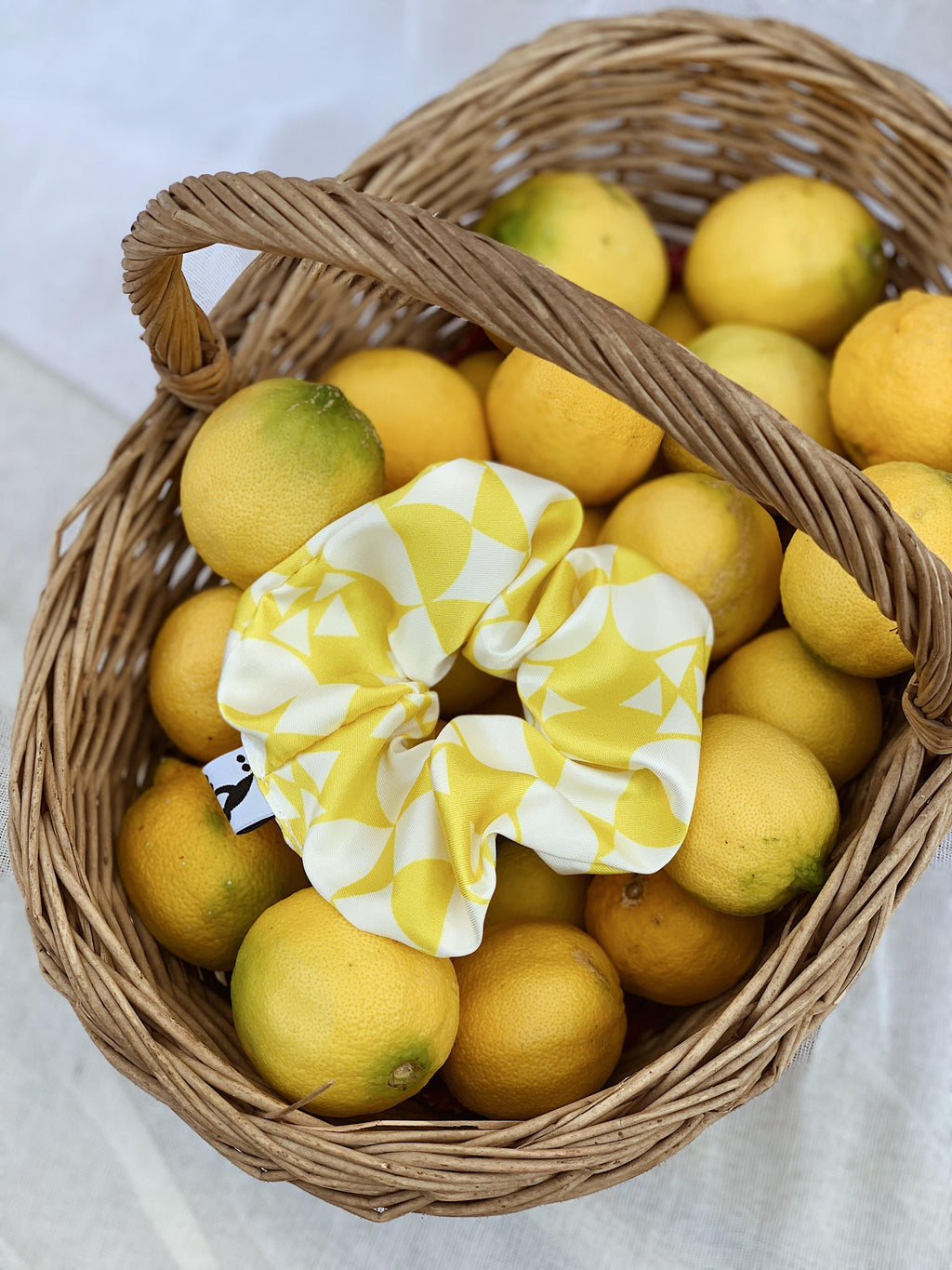 KSISTA Yellow Scrunchie