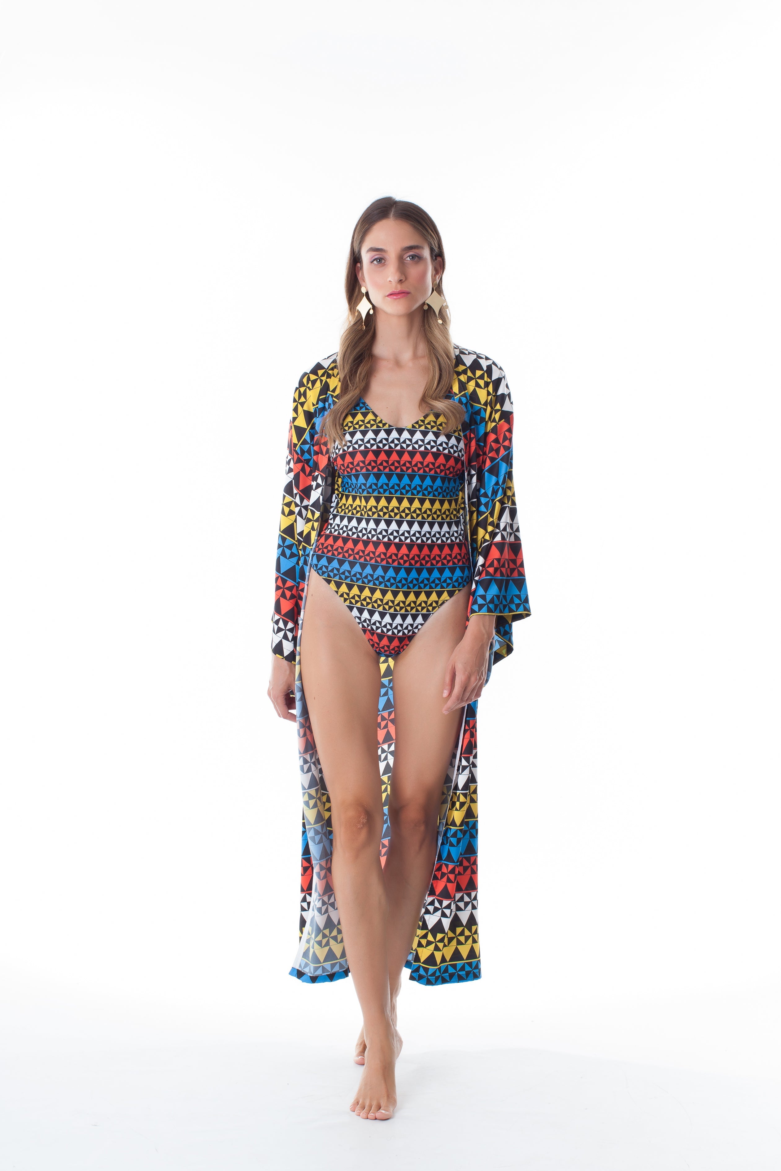 TRIANGLE One Piece Swimsuit