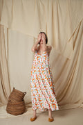 SKYROPOULA MAXI DRESS (Tsalapetinos White Print)