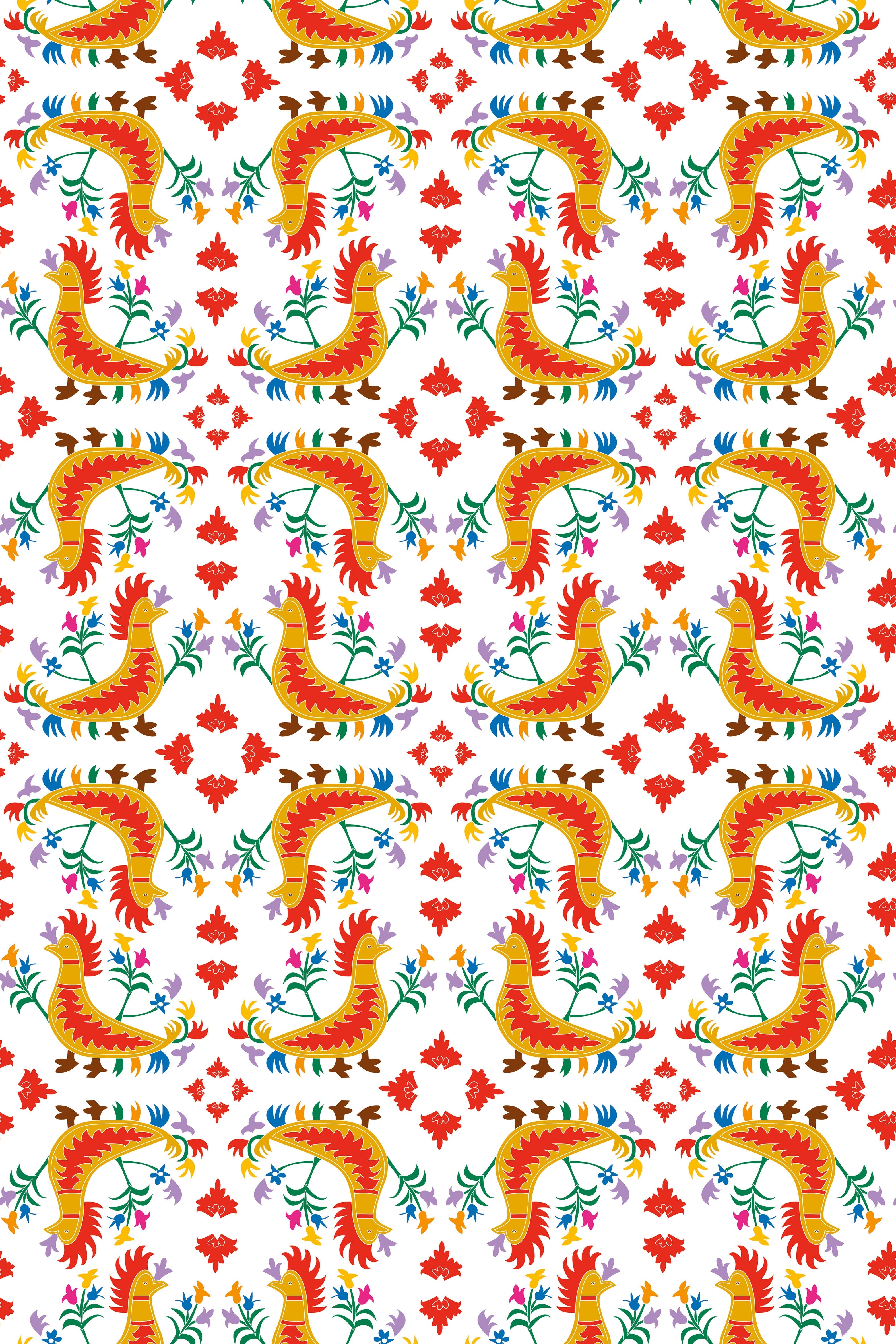 KALAMITSA TOP (Tsalapetinos White Print)