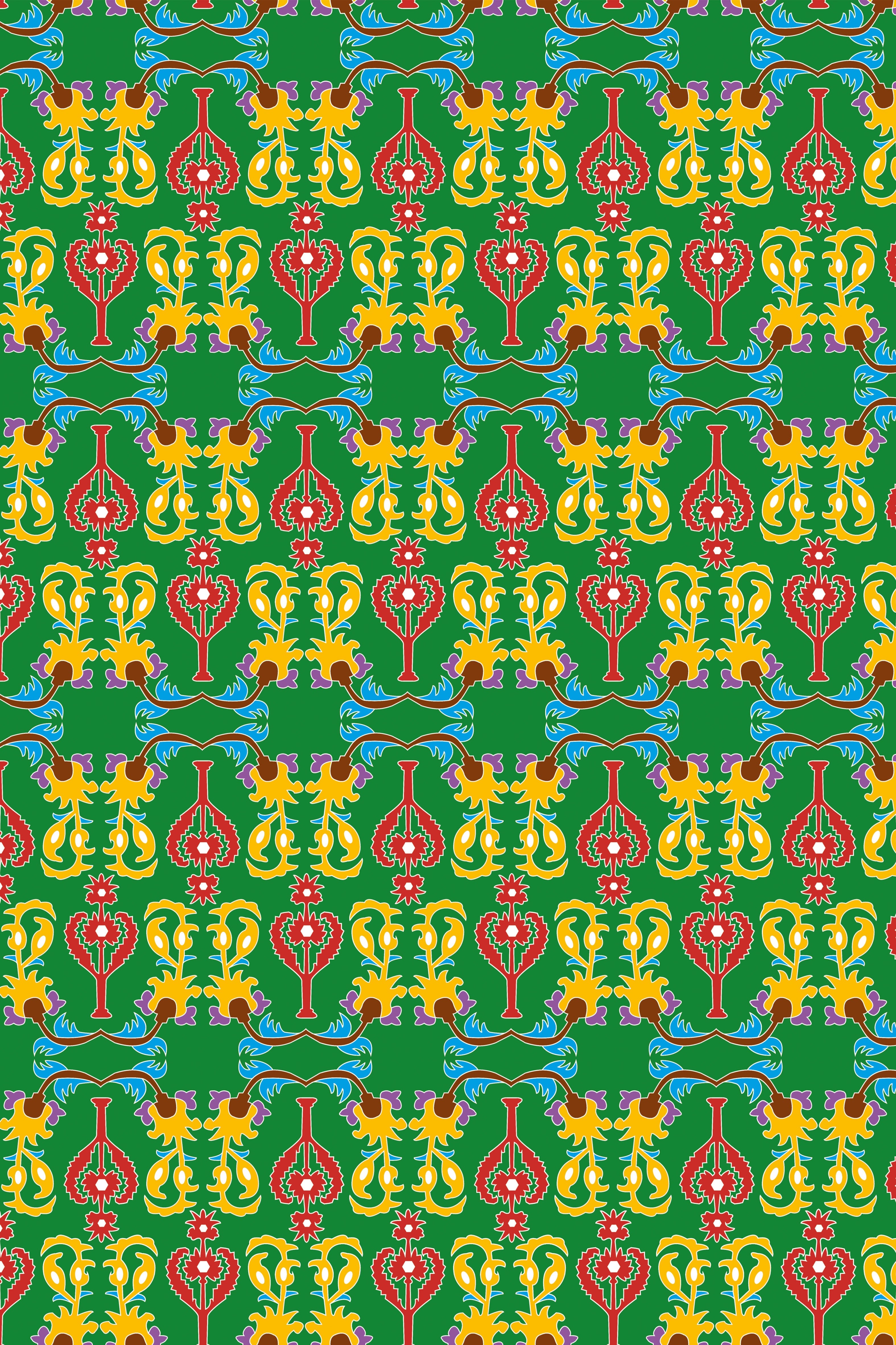 MOLOS SHIRT (Oriental Green Print)