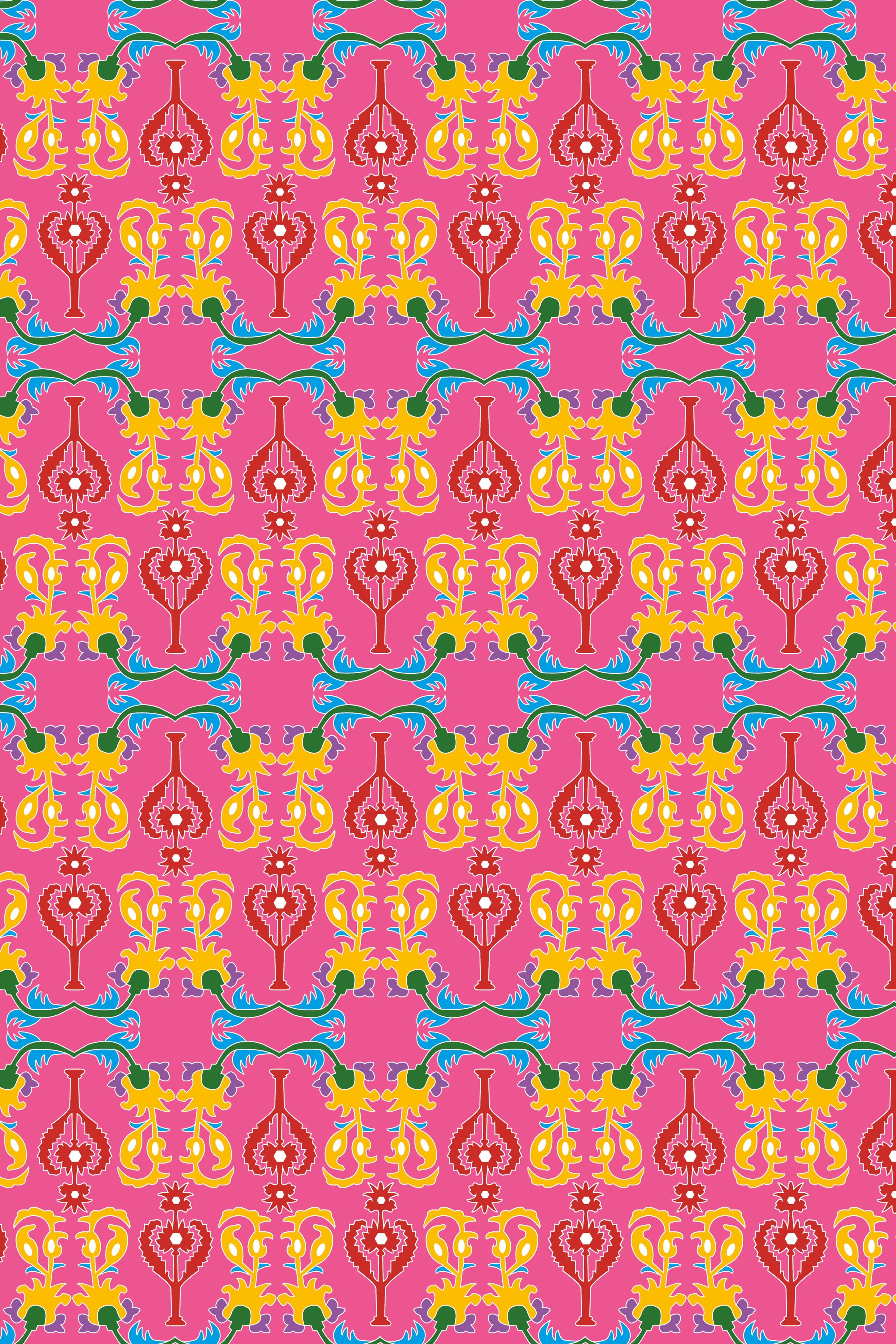 KALAMITSA TOP (Oriental Pink Print)