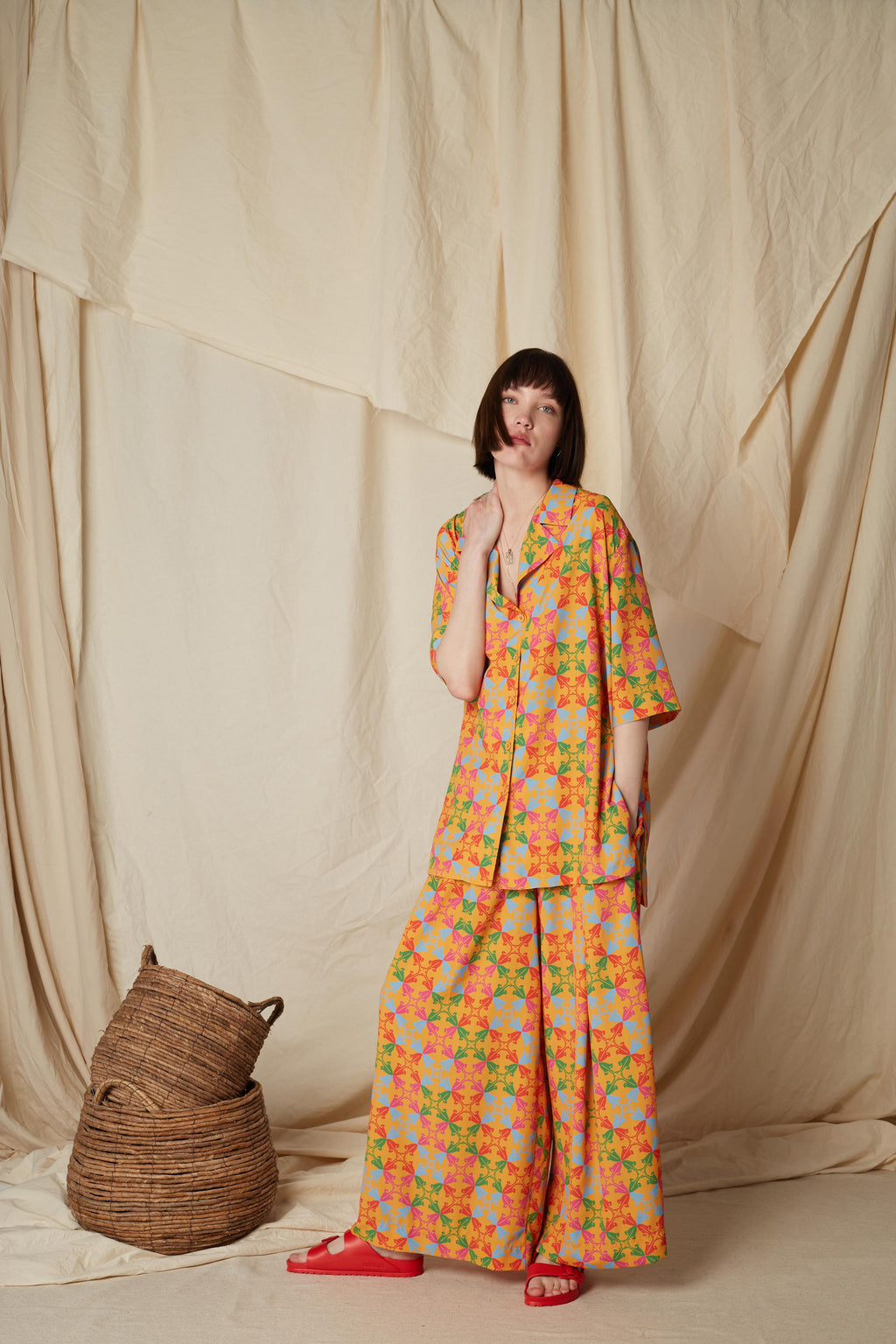 PEFKOS PANTS (X Orange Print)