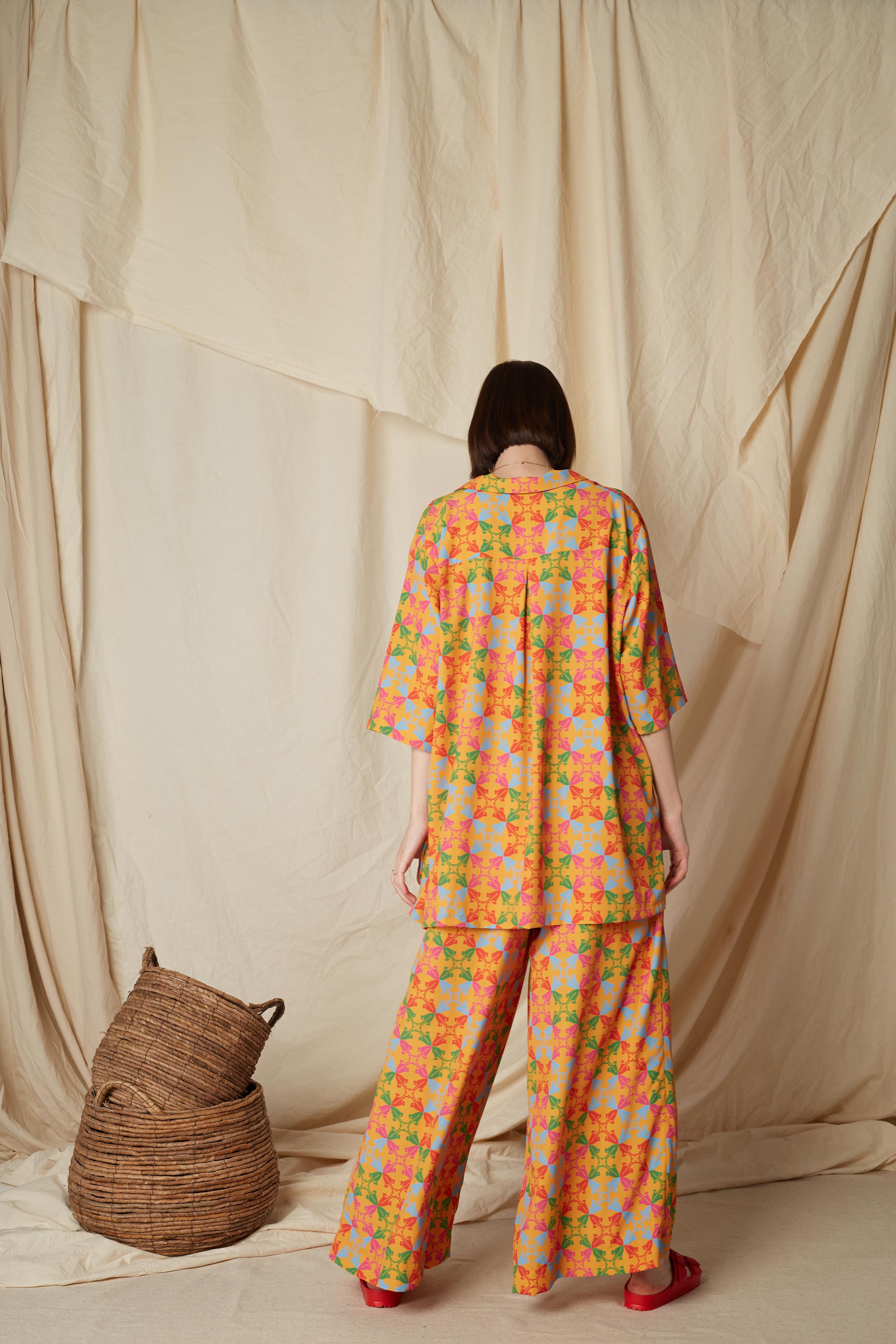 PEFKOS PANTS (X Orange Print)
