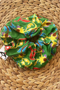 ORIENTAL GREEN Scrunchie (Max Size)
