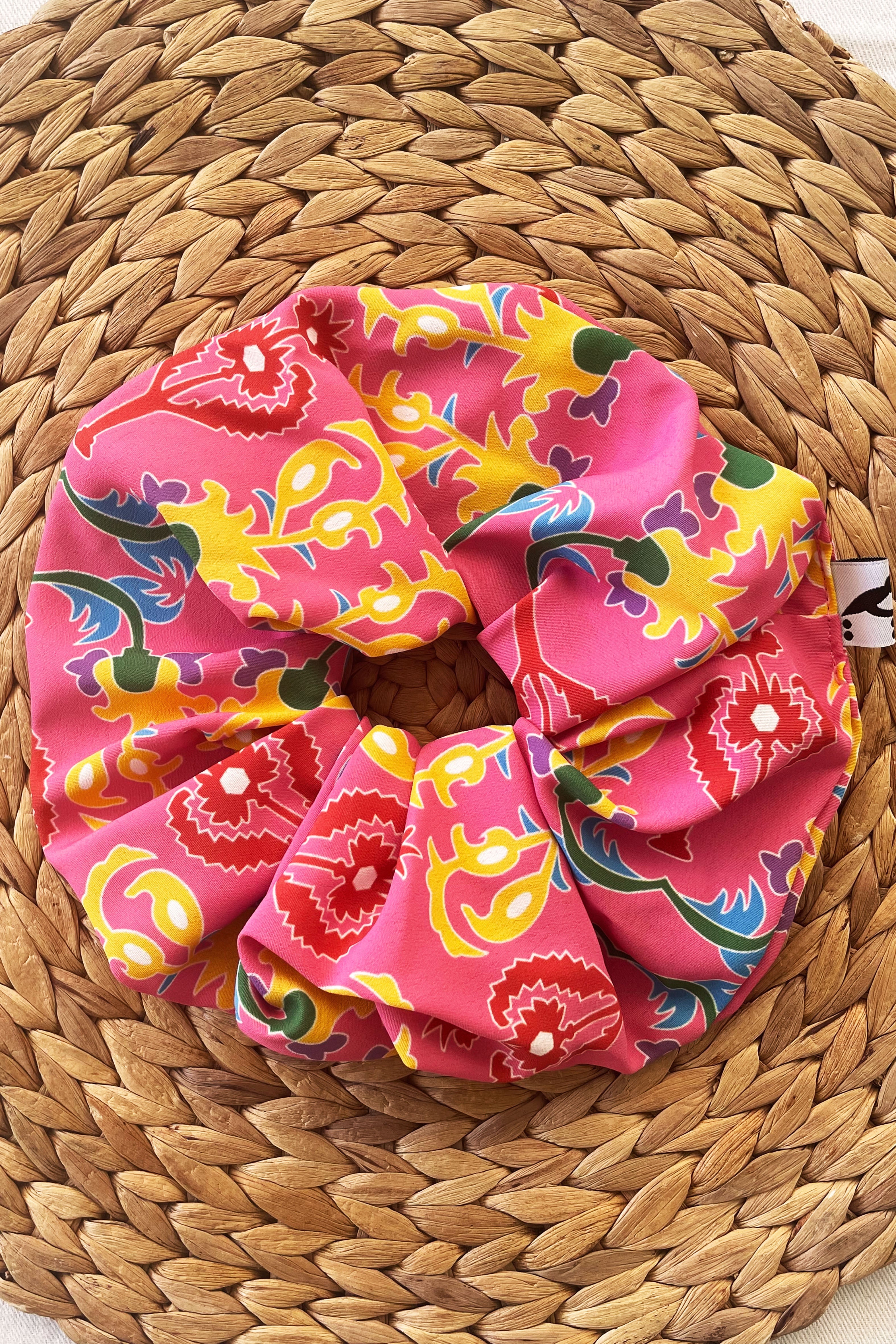 ORIENTAL PINK Scrunchie (Max Size)
