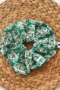 SKYRIANA ROUND GREEN Scrunchie (Max Size)