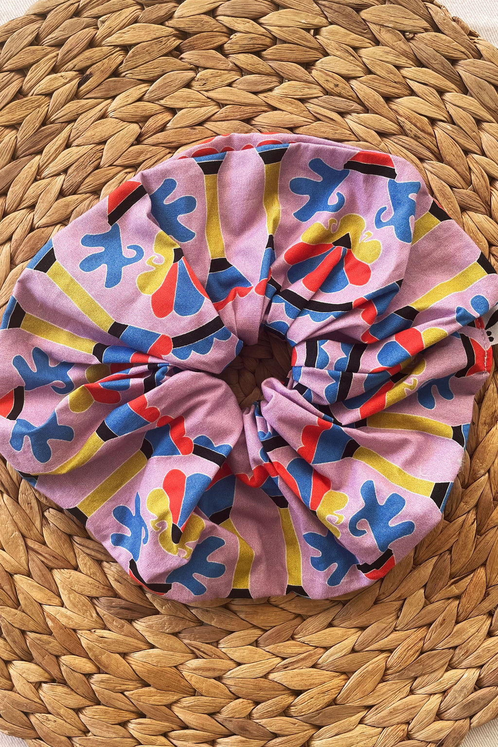 SKYRIANA COLUMN MAUVE Scrunchie (Max Size)