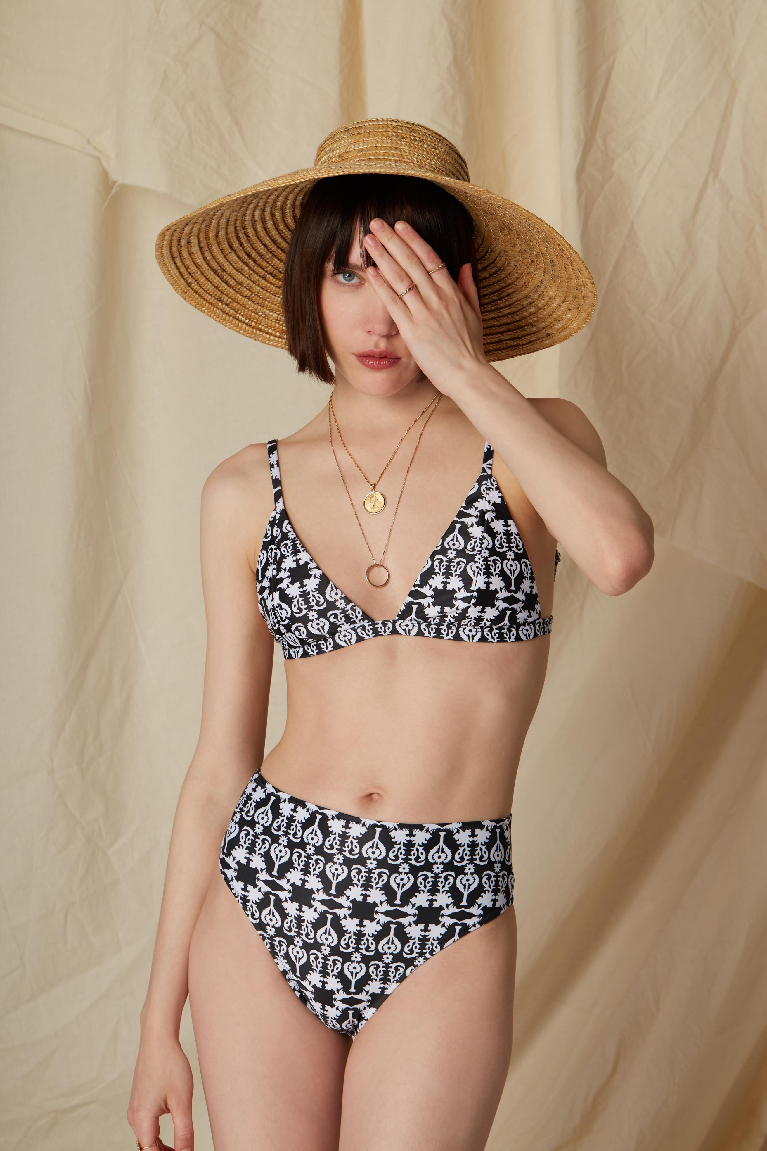 KOLYBADA BIKINI (Oriental Black&White Print)