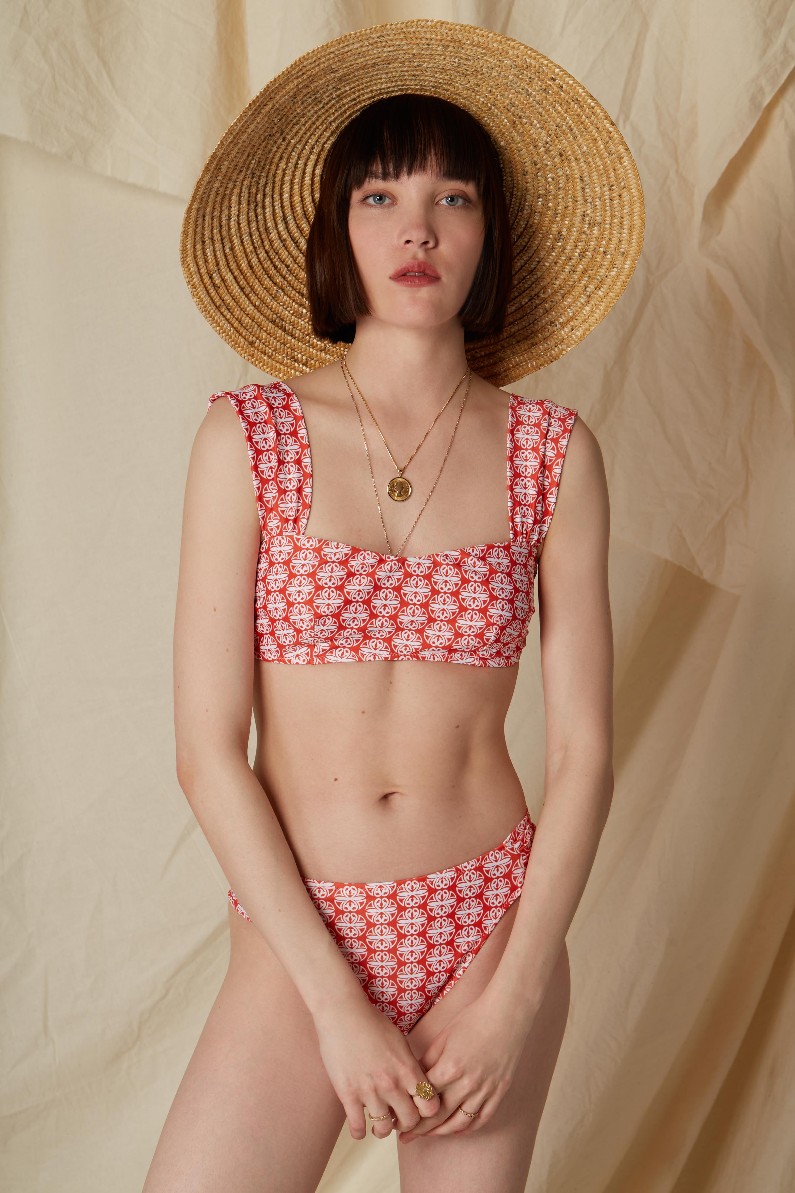 ATSITSA BIKINI (Round Red Print)