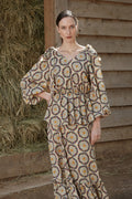 ALOSIS TOP  (Helios Beige Print)