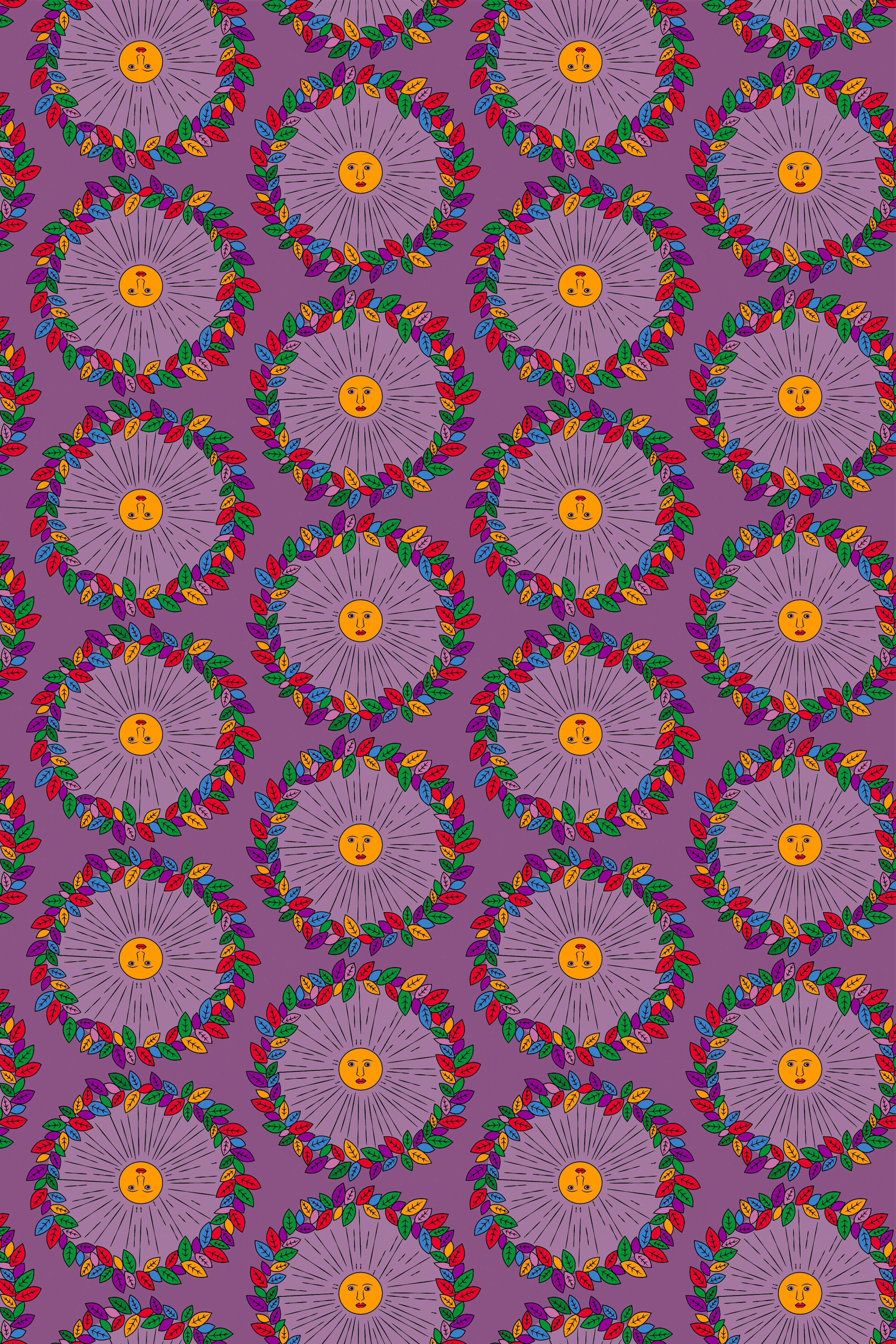 SAMPSON DRESS (Helios Mauve Print)