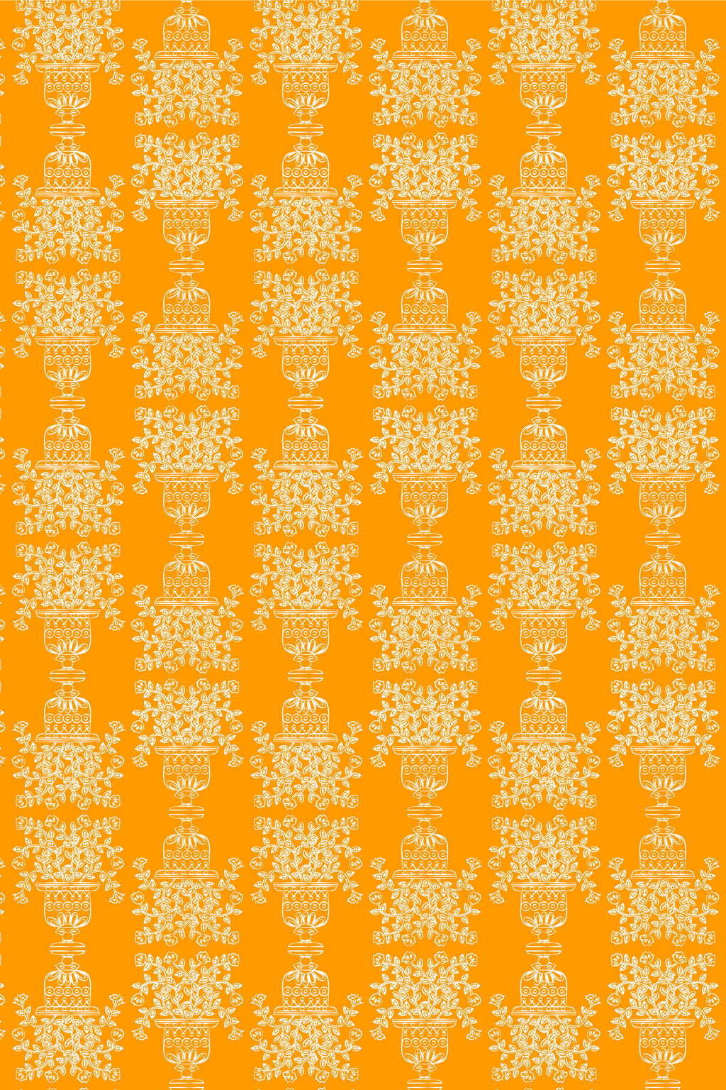 AGIASOS MAXI DRESS (Yellow Vase Print)