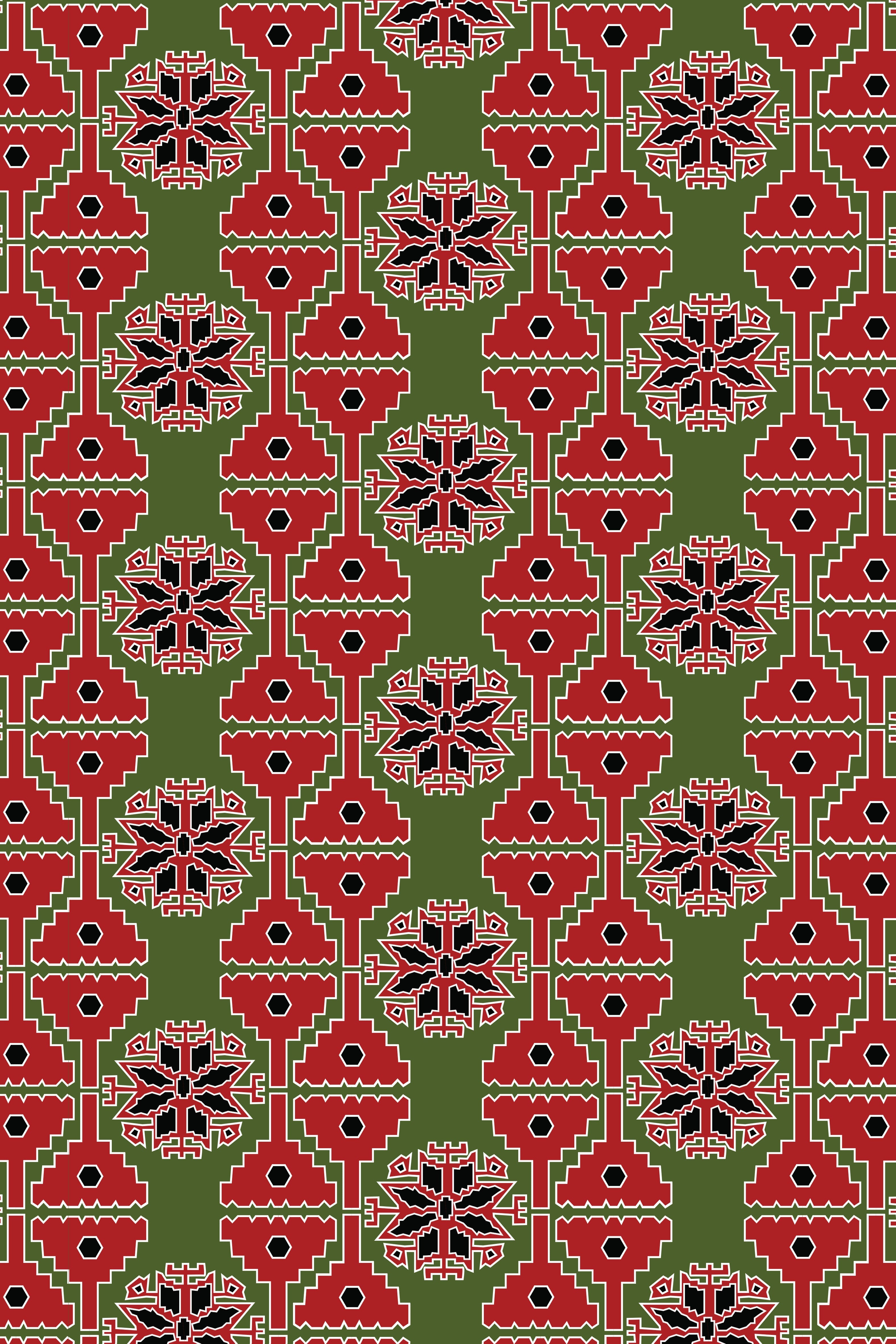 ARGALIOS MAXI DRESS (KYNOURIA GREEN PRINT)