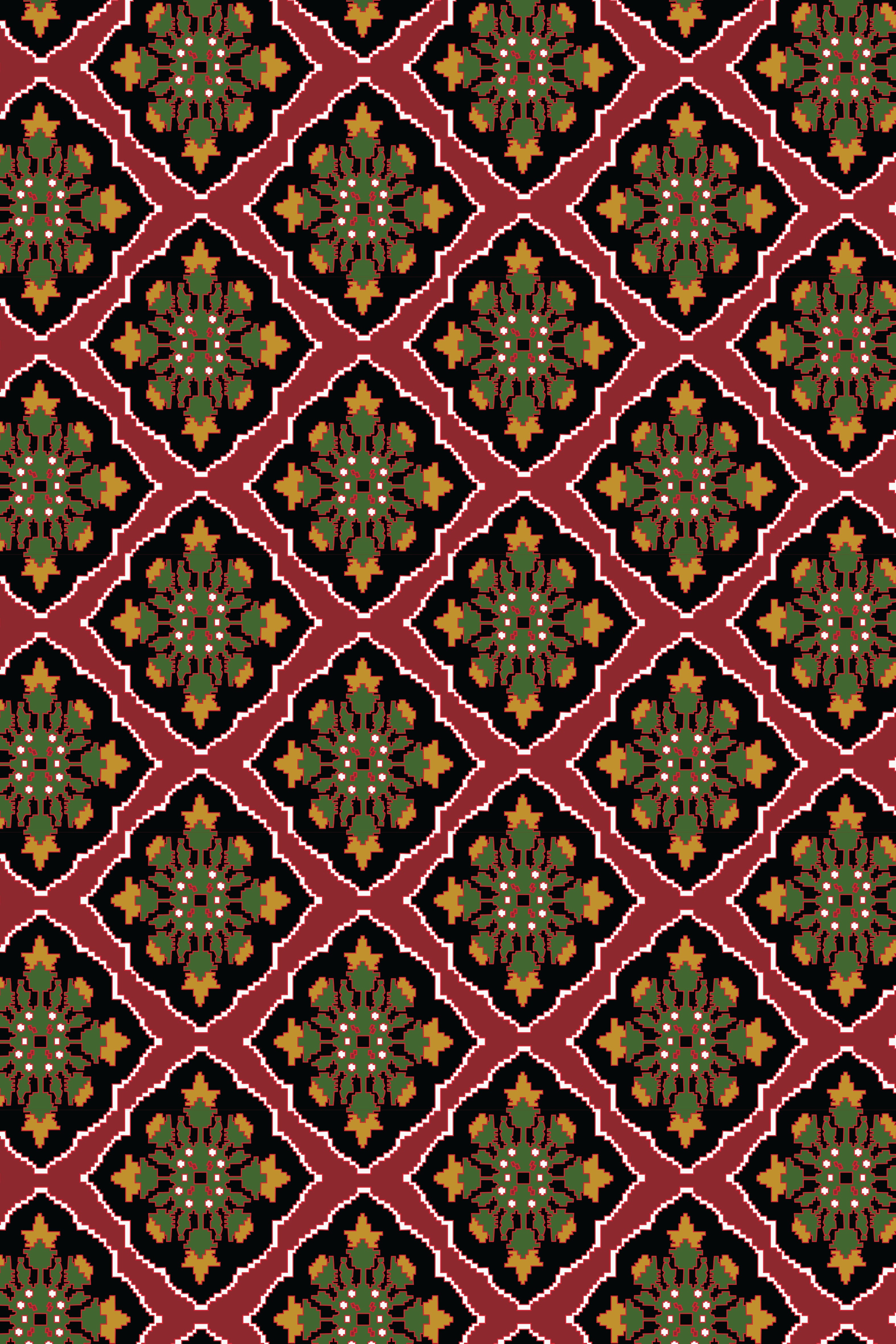 KILIMI MAXI DRESS (TYROS BORDEAUX PRINT)