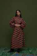 PANSES MAXI DRESS (KYNOURIA BLACK PRINT)