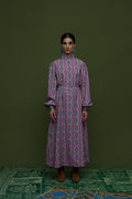 PANSES MAXI DRESS (LEONIDIO MAUVE PRINT)