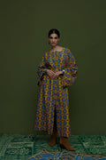 TAPIS OVERCOAT (LEONIDIO MUSTARD PRINT)